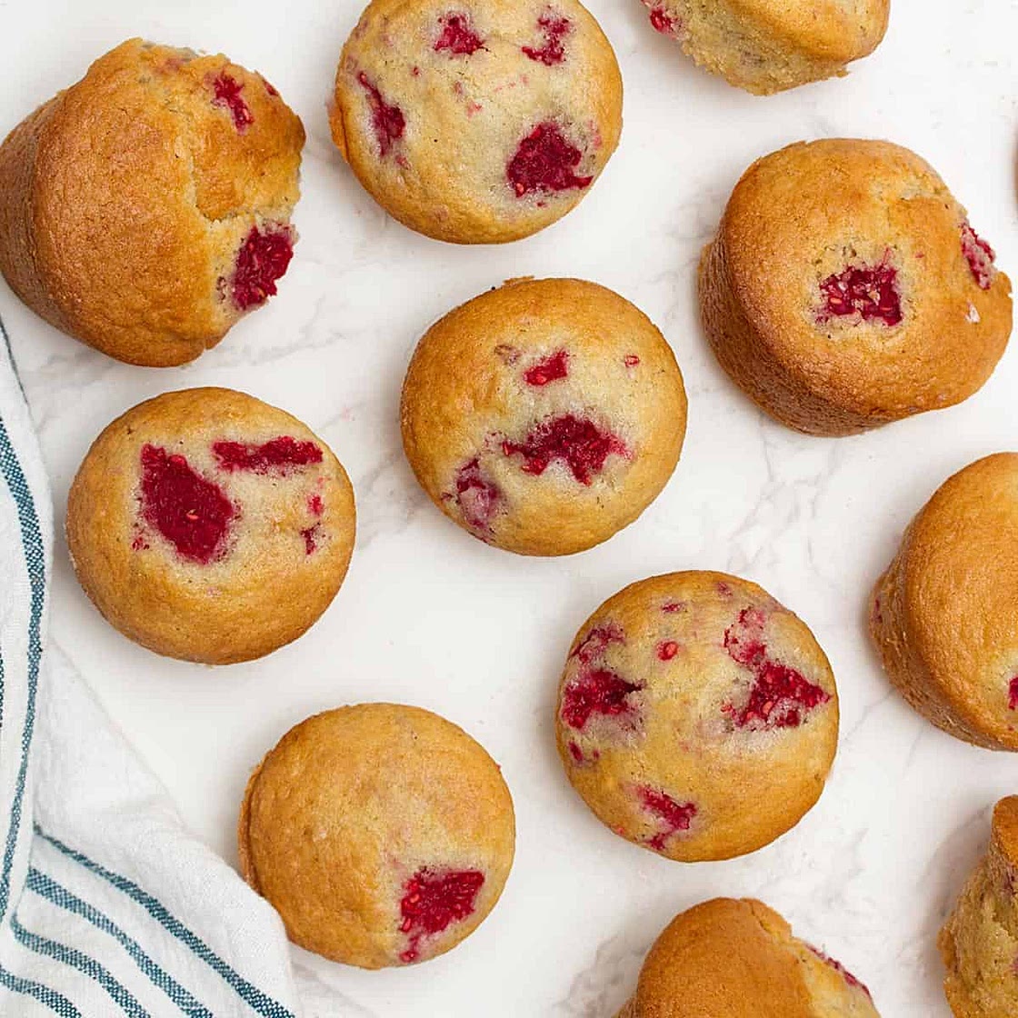 Vegan Raspberry Muffins