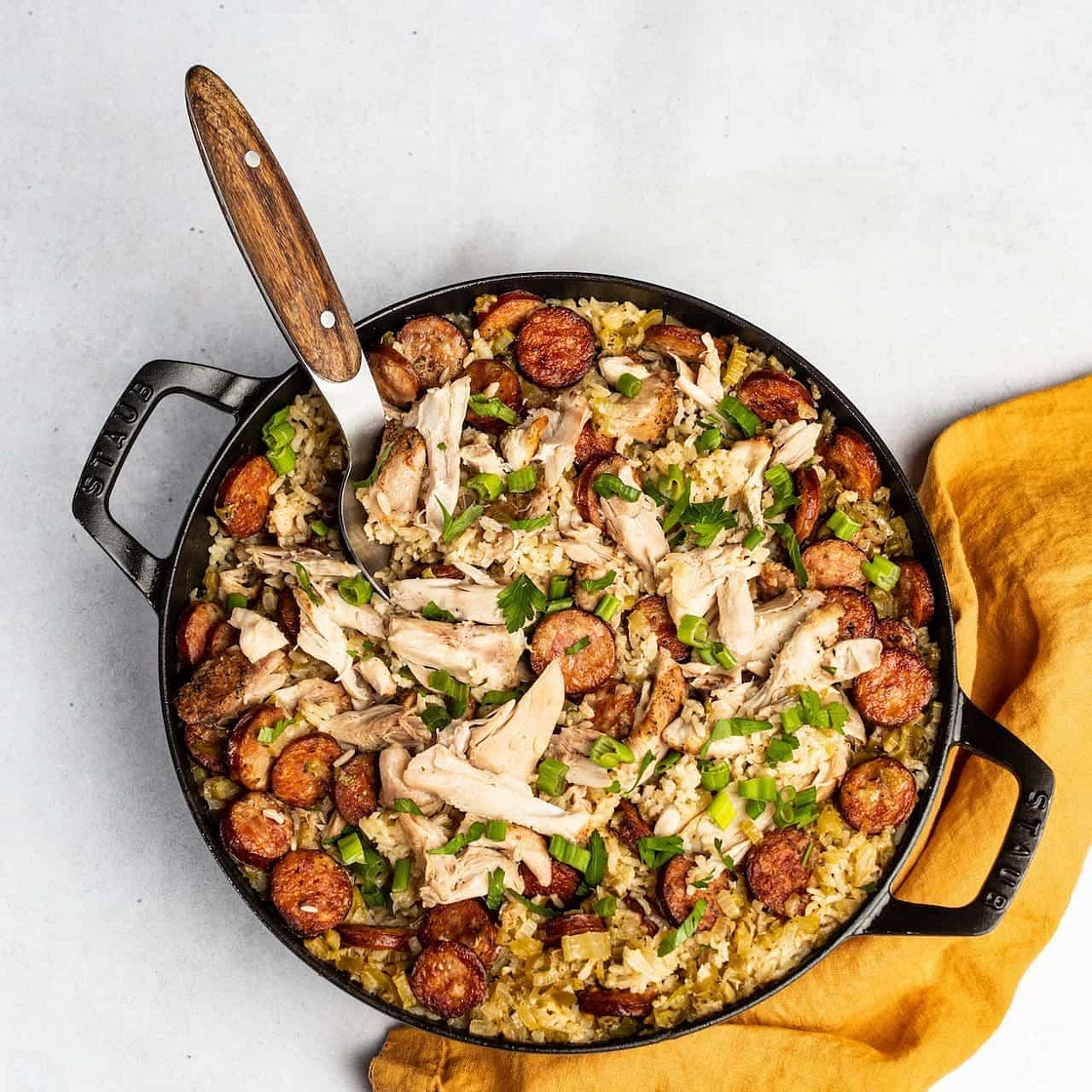 Chicken and Sausage Cajun Jambalaya