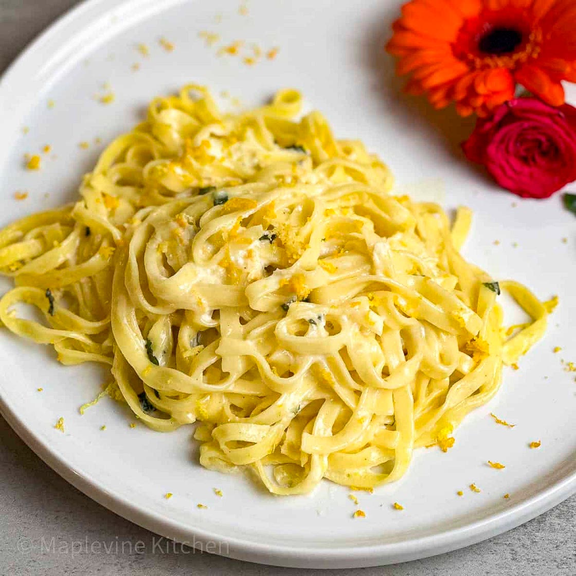 Pasta Magnifico (Linguine in Citrus Cream Sauce) Recipe