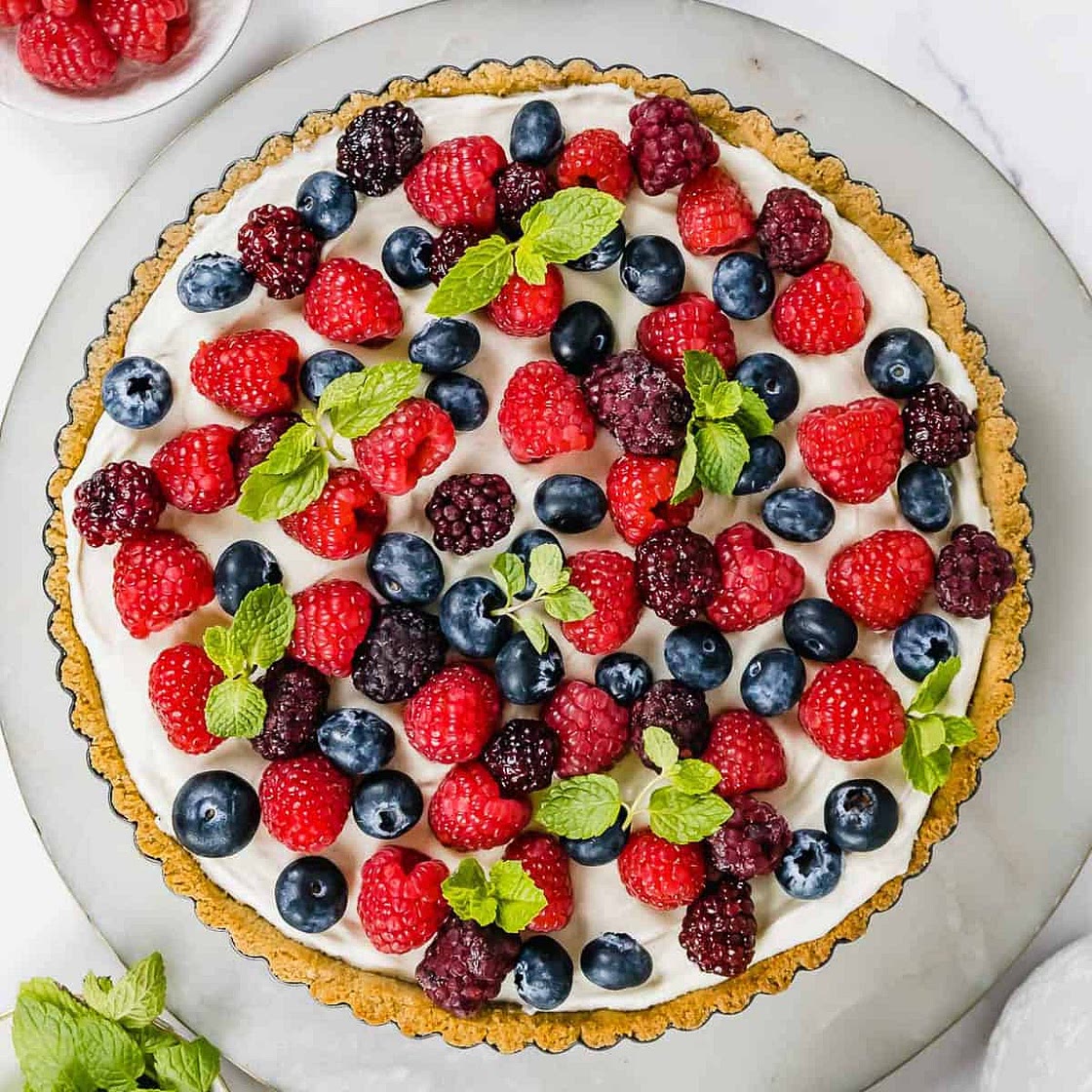 Mixed Berry Tart