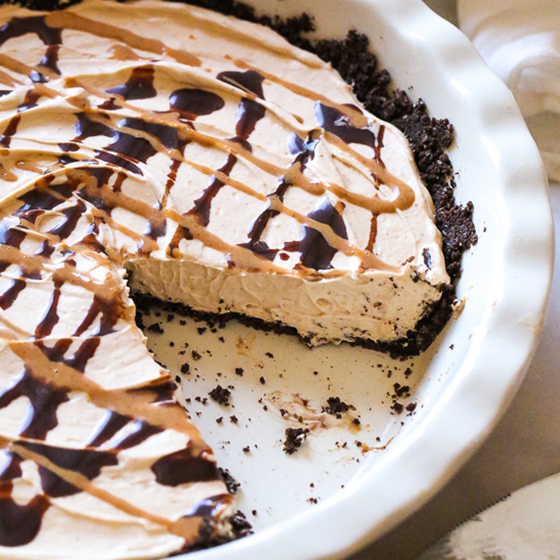No Bake Peanut Butter Pie