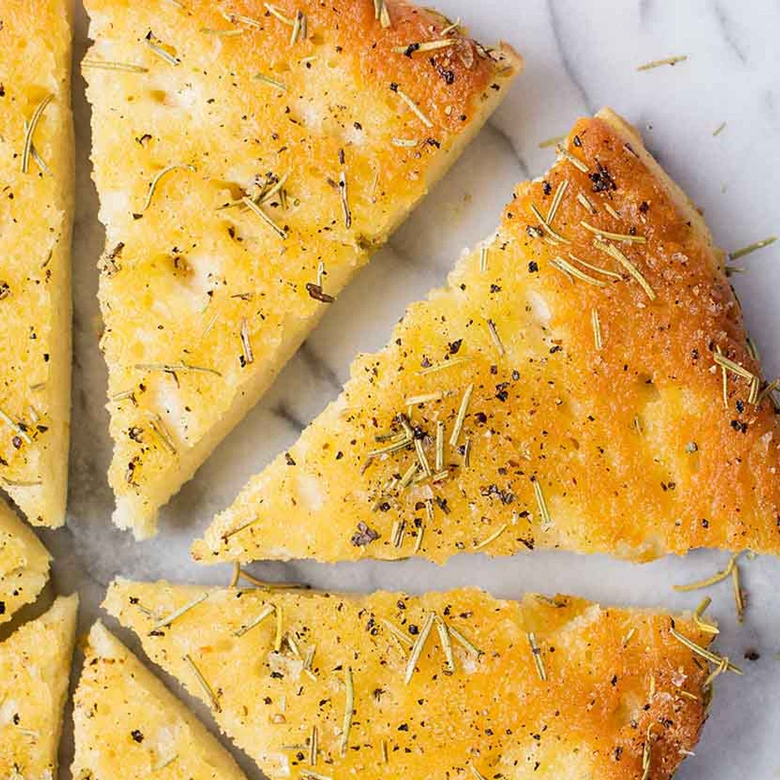 Tall and Tender Gluten-Free Focaccia