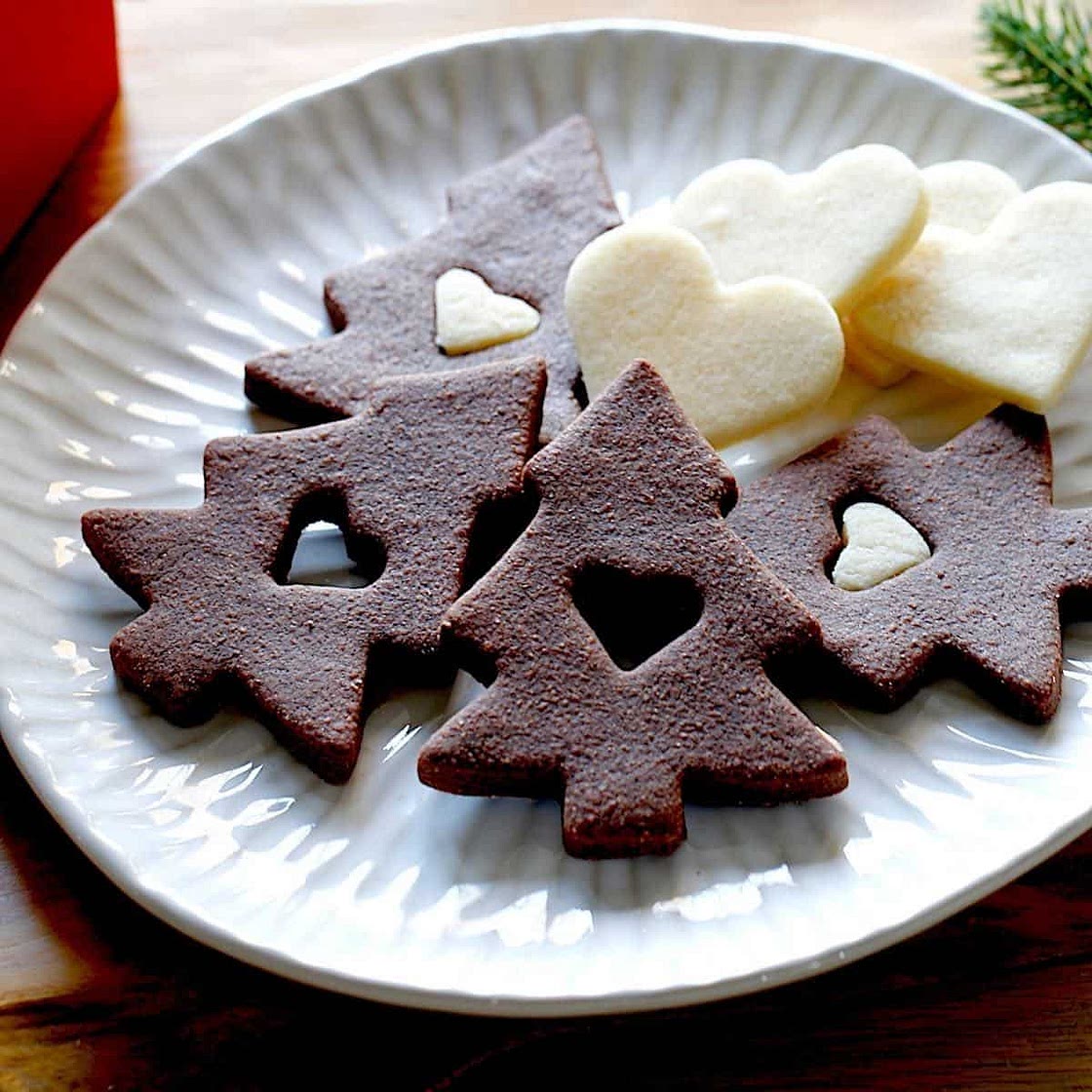 Chocolate and Vanilla Sugar Cookies