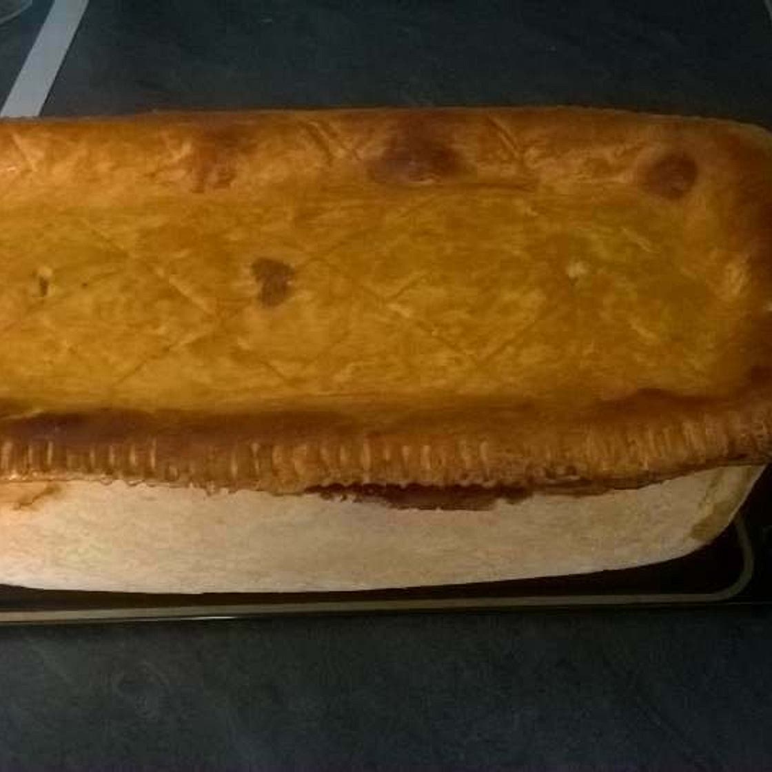 Tourte au poulet selon Tourte parmesane, Modus (XIV°)