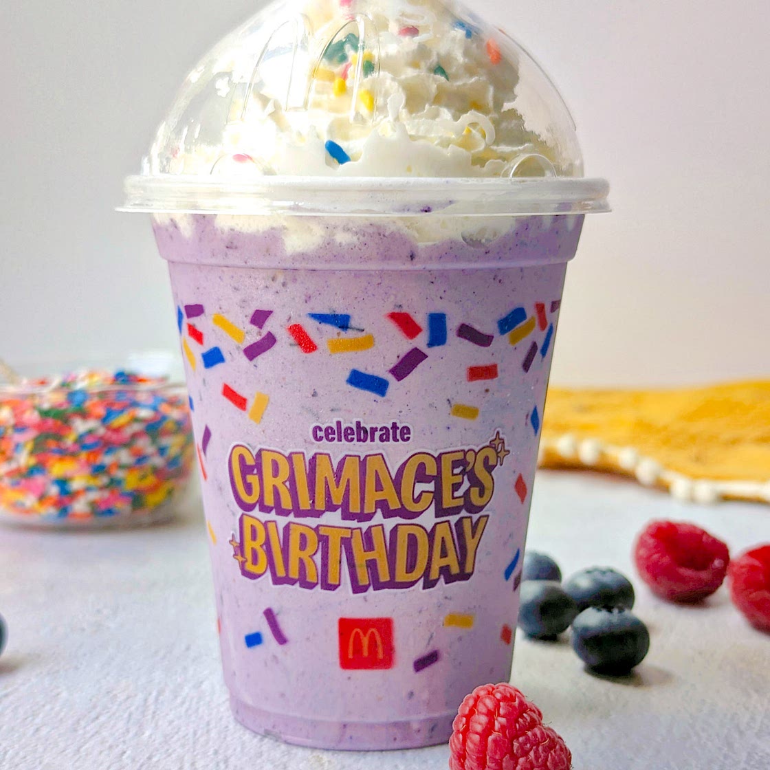 Grimace Mcdonalds Milkshake Recipe