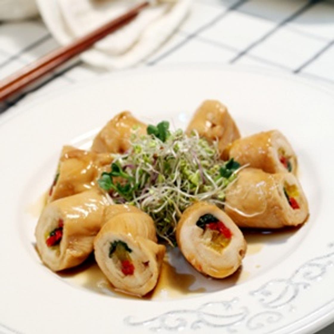 닭안심채소말이