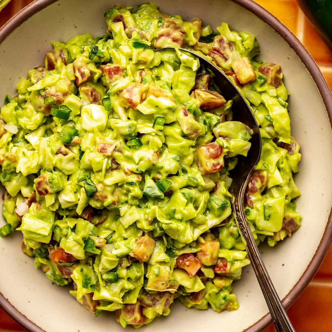 Creamy Pico de Gallo with Cabbage