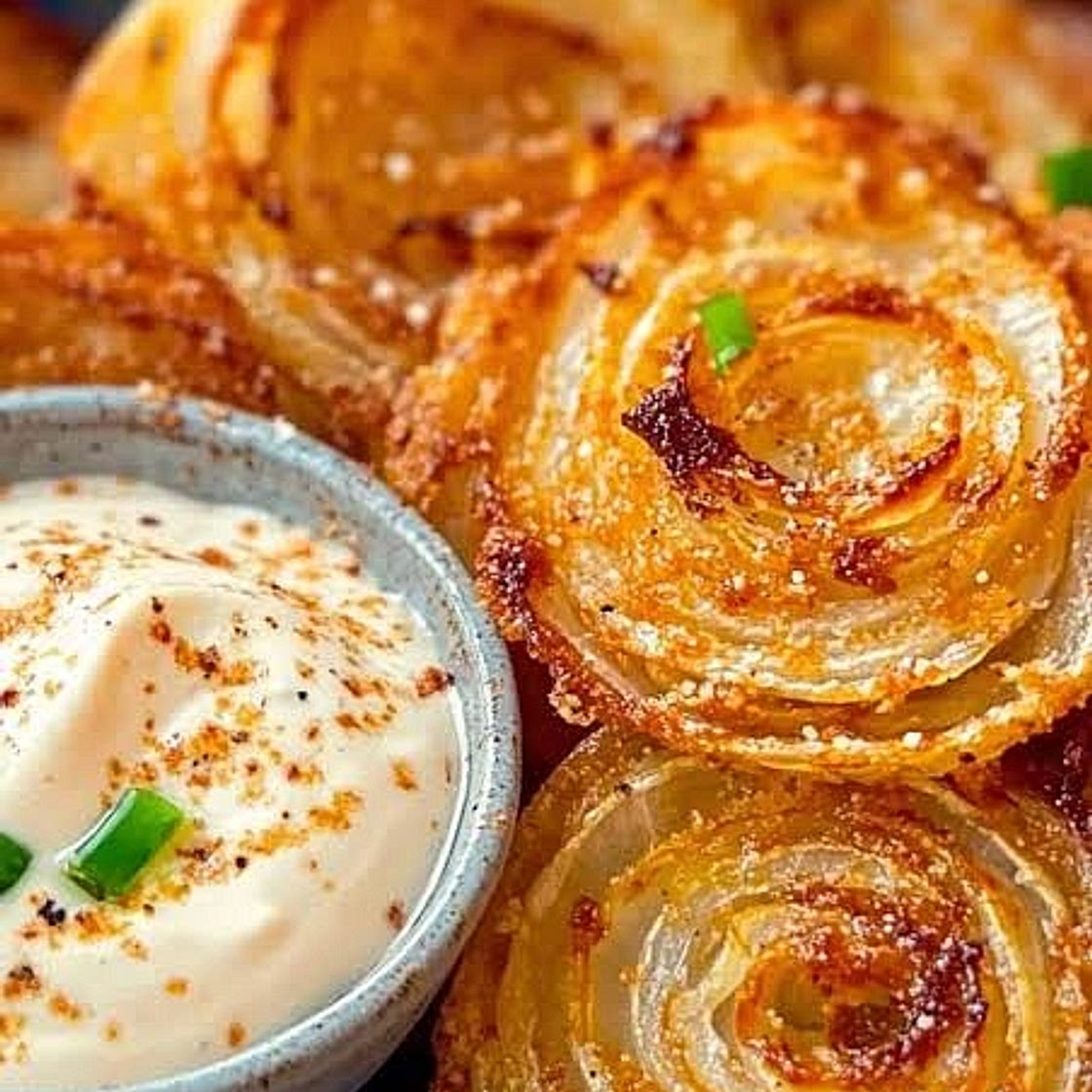 Parmesean onion rings