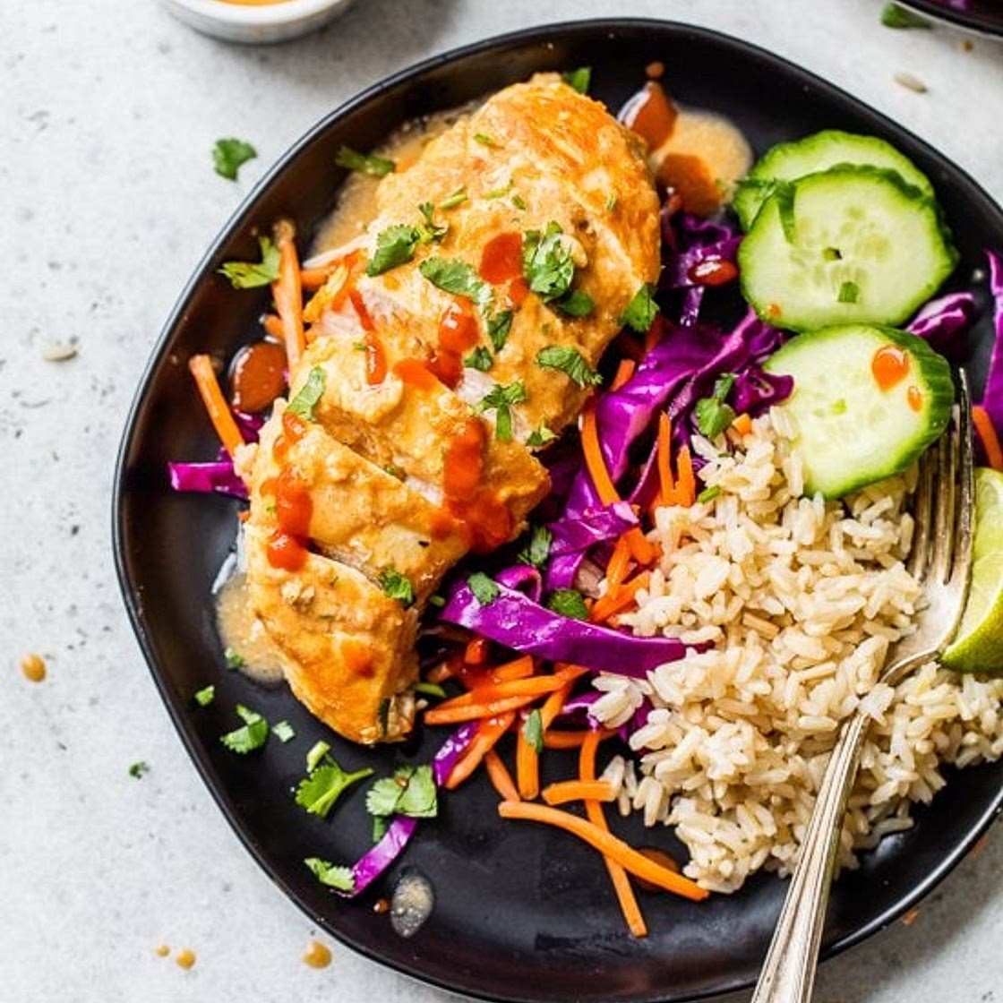 Peanut-Braised Chicken Breasts