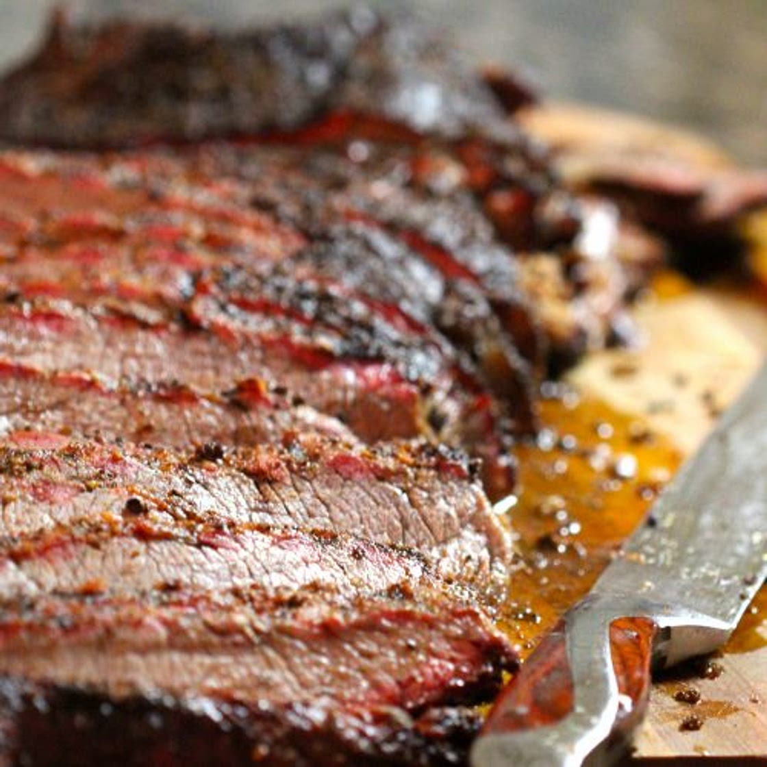 Authentic Texas-Style Smoked BBQ Brisket