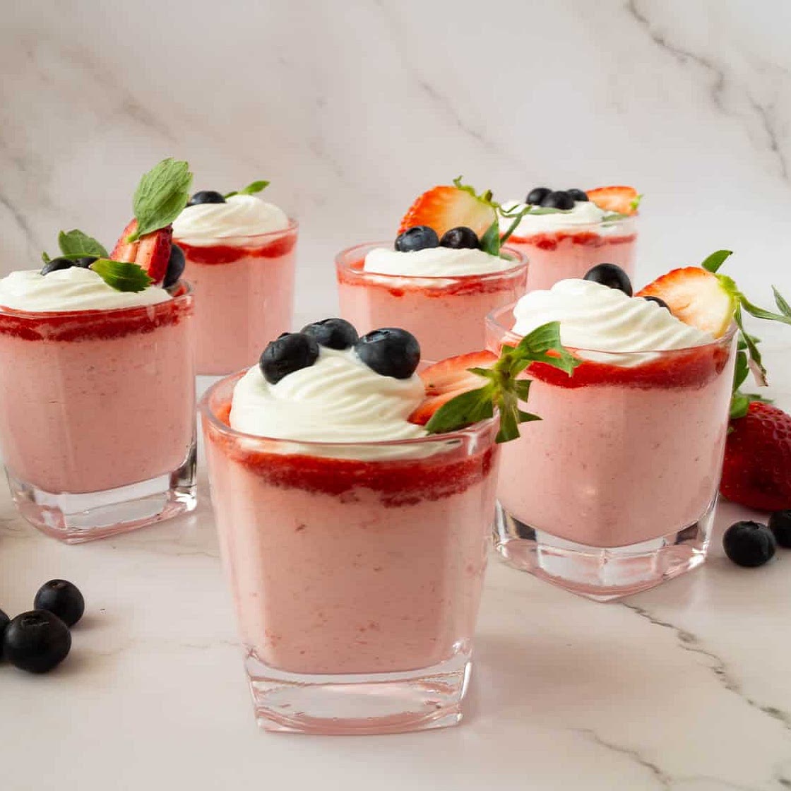 Best Strawberry Mousse