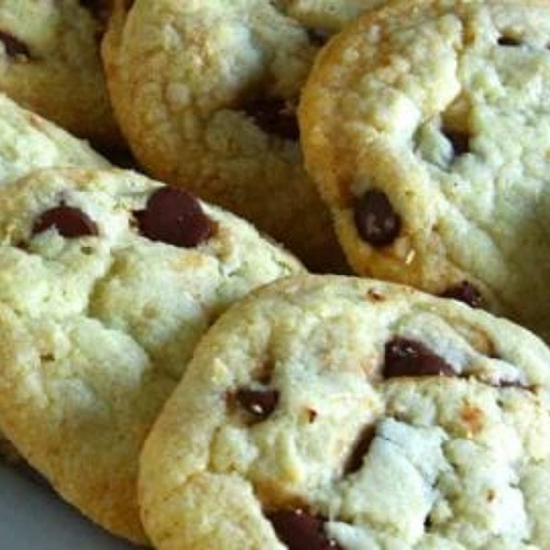 Eggless Crispy Chocolate Chip Cookies