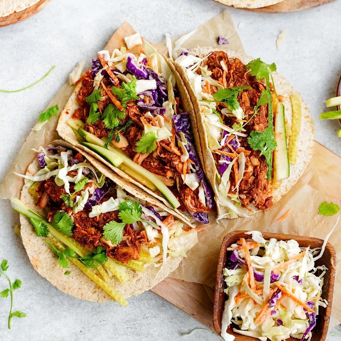 BBQ Jackfruit Tacos