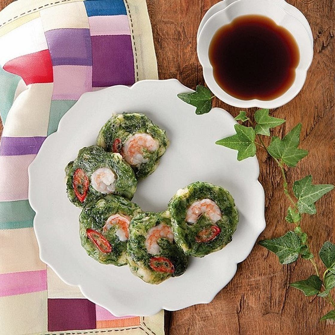 파래 새우전 만드는 법