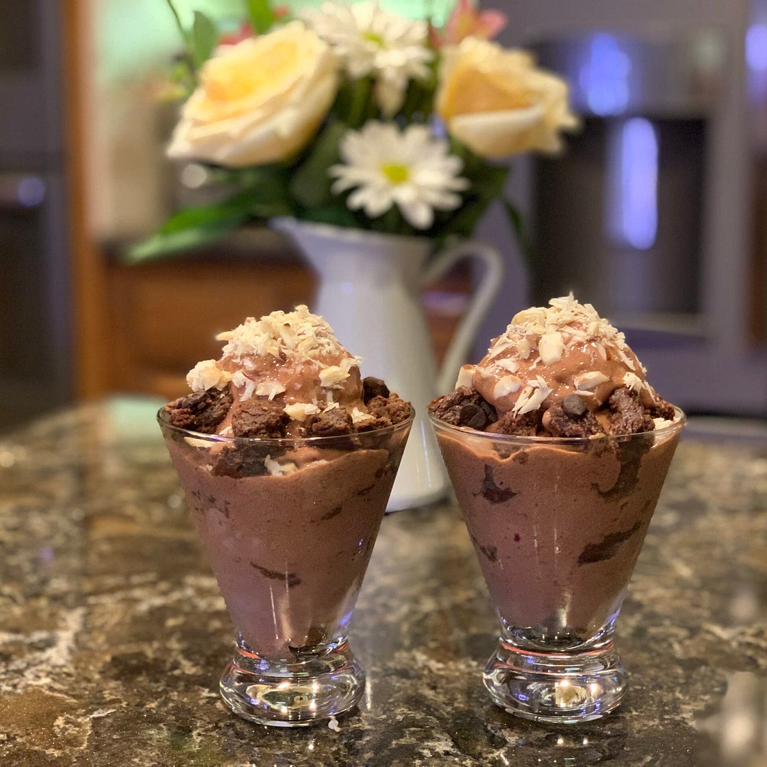 Chocolate Brownie Parfait