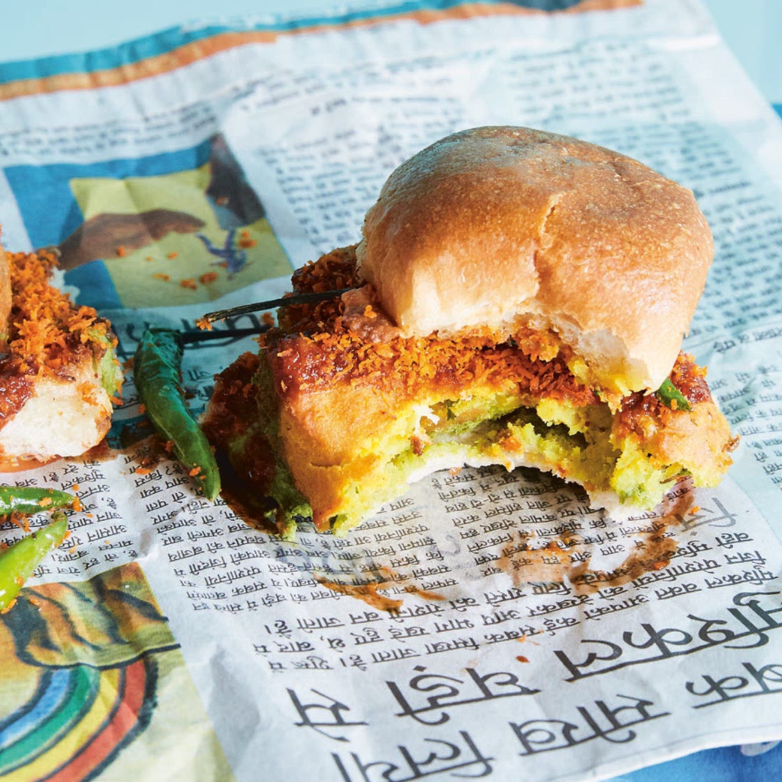 Vada Pav (Potato Fritter Sandwich) From Maneet Chauhan & Jody Eddy