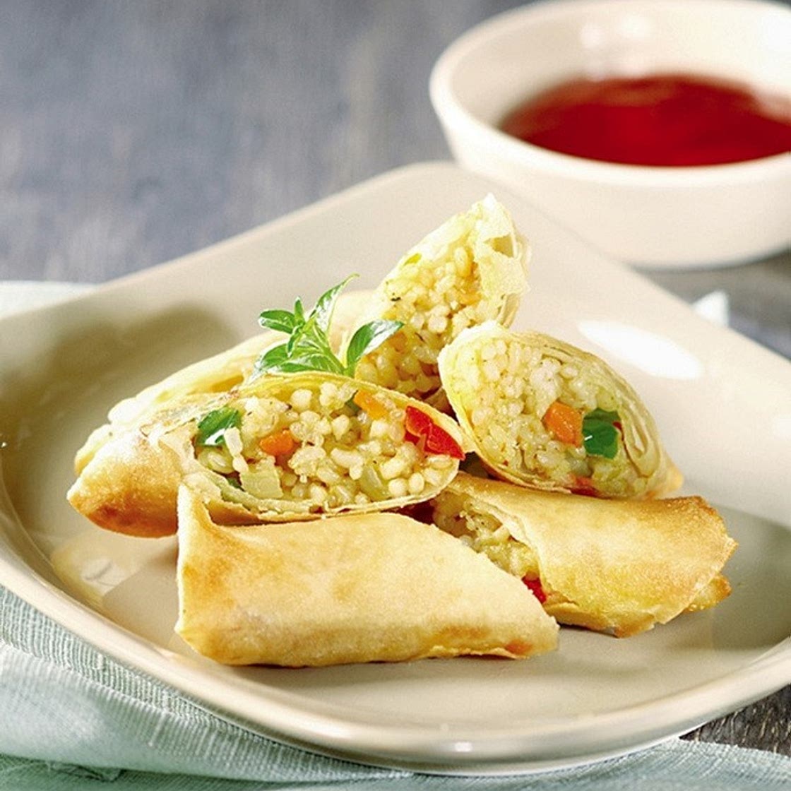 새우볶음밥 춘권피튀김 만드는 법