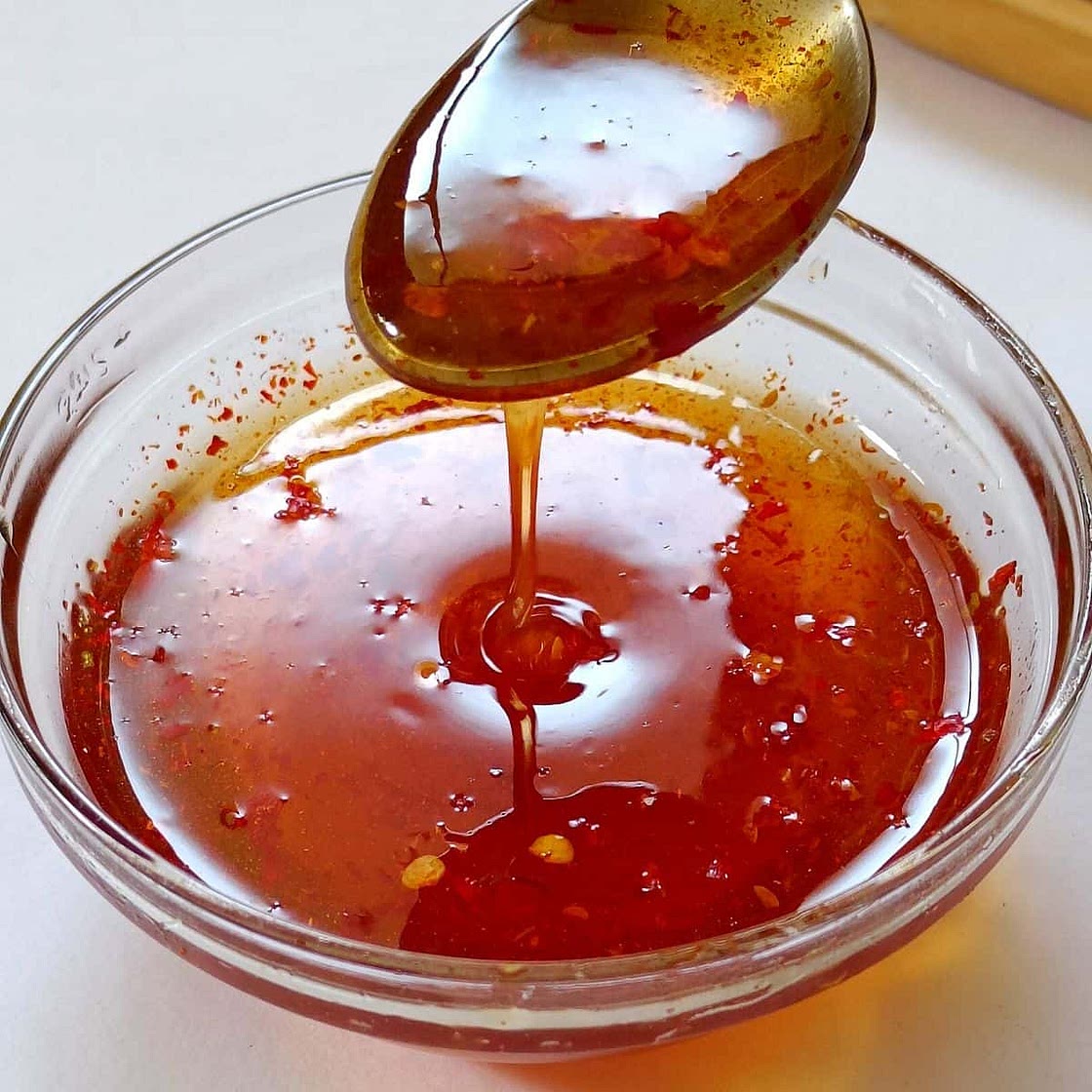 Homemade Hot Honey Sauce