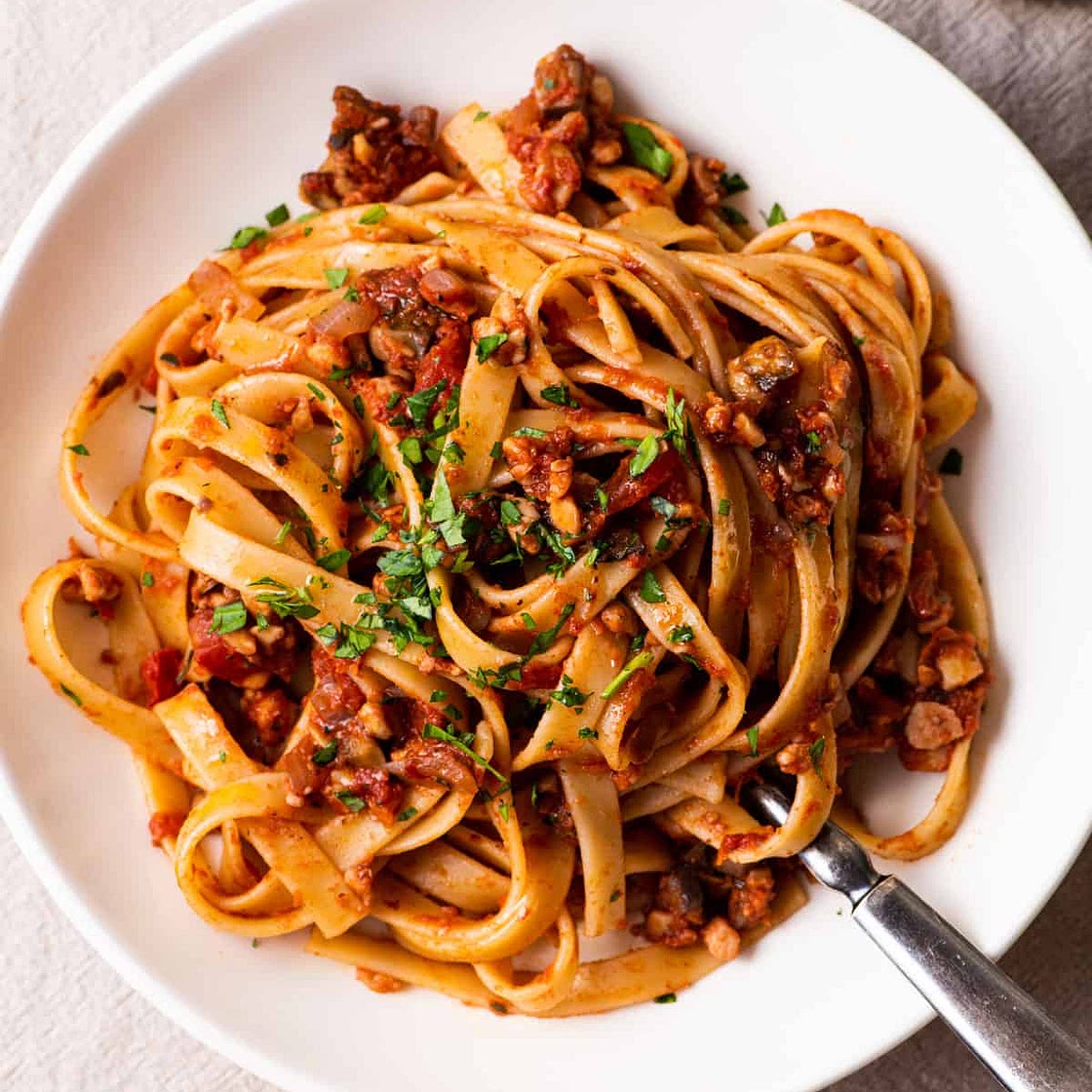 Tempeh Bolognese