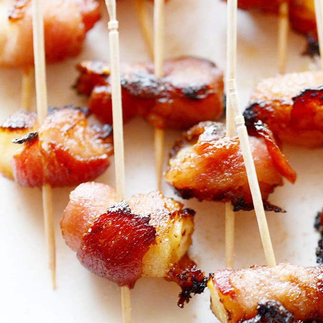 Apple Cinnamon Bacon Bites