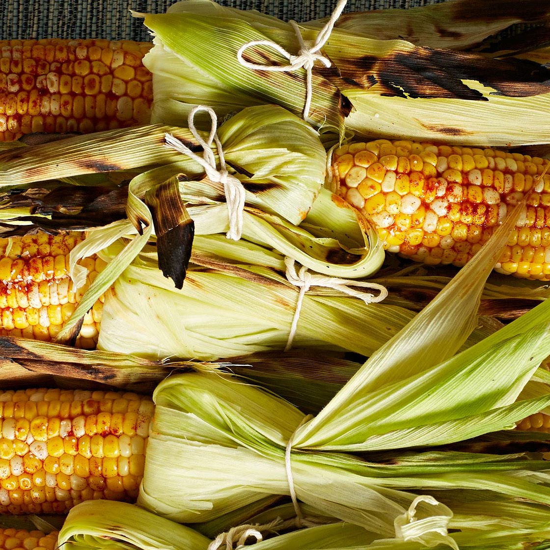 Grilled Corn on the Cob with Chipotle-Lime Rub