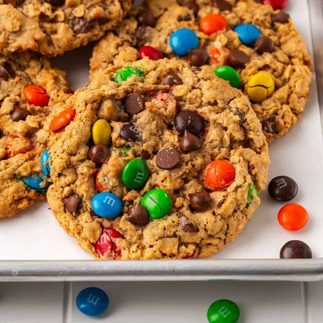 Gluten Free Monster Cookies