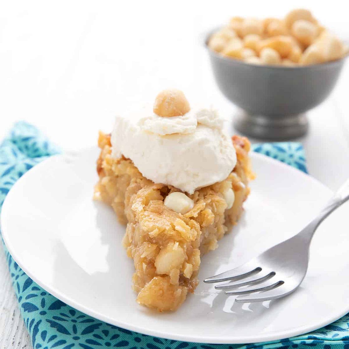 Keto Macadamia Nut Pie
