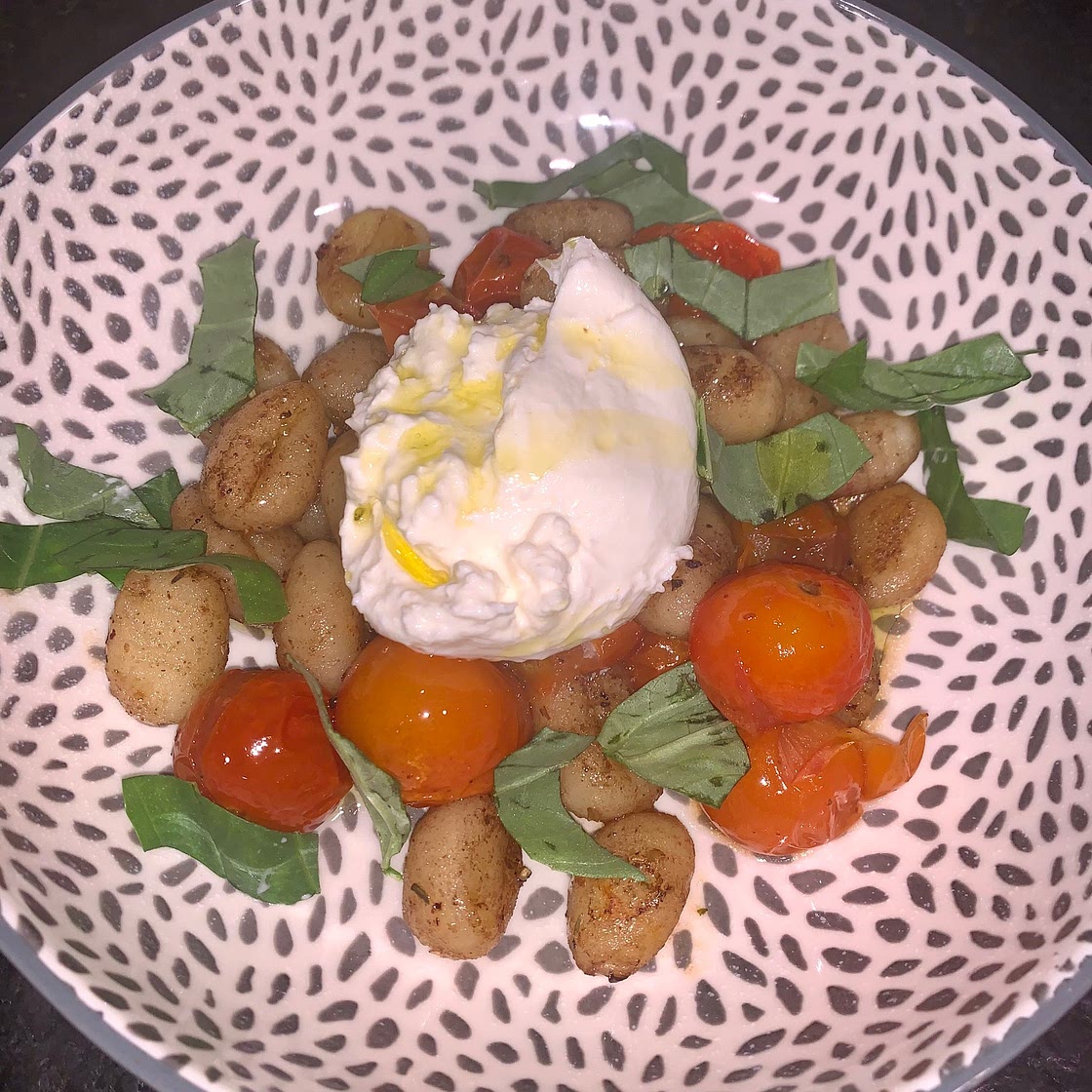 Sheet Pan Caprese Gnocchi