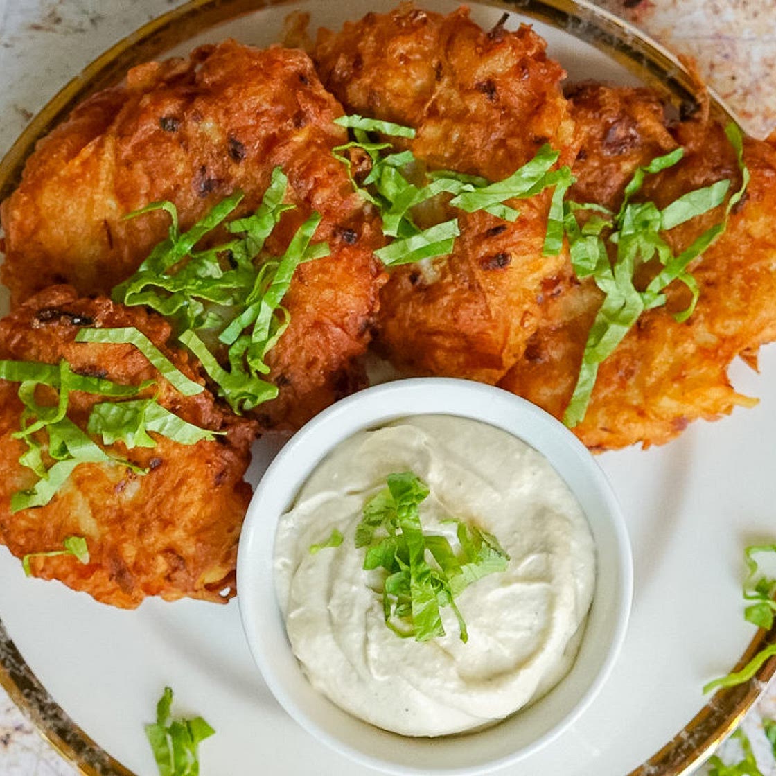 Vegan Potato Latkes