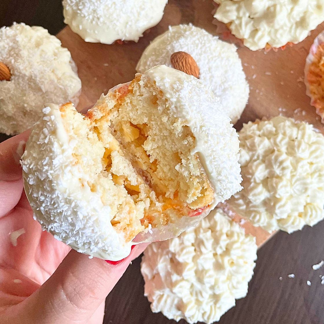 Heavenly White Chocolate Cupcakes