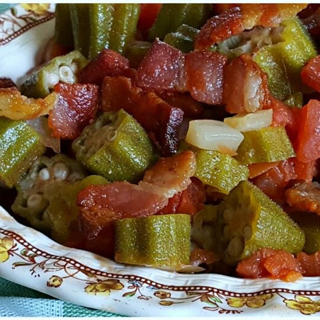 Southern Stewed Okra & Tomatoes