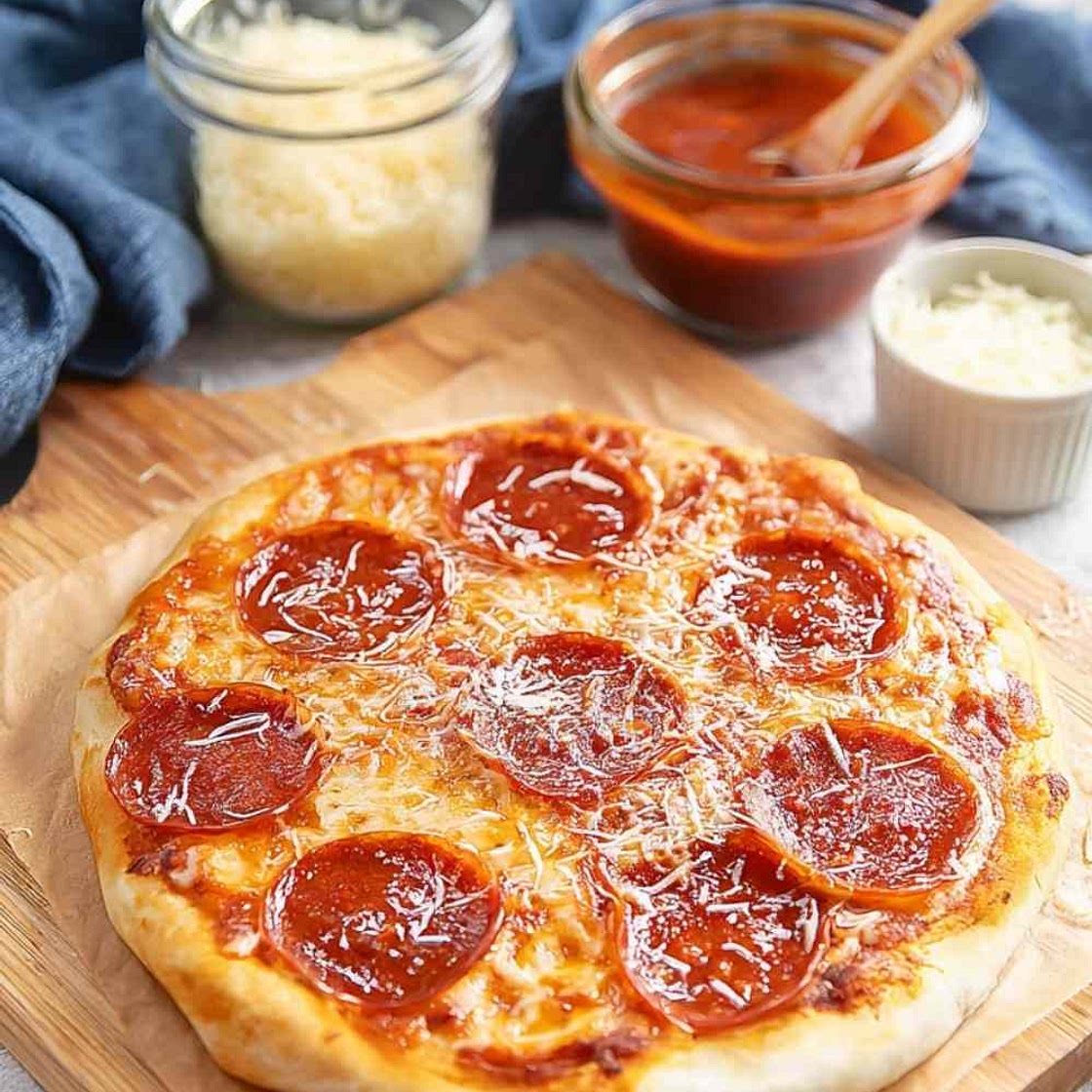 Pizza z tortilli (w air fryerze)