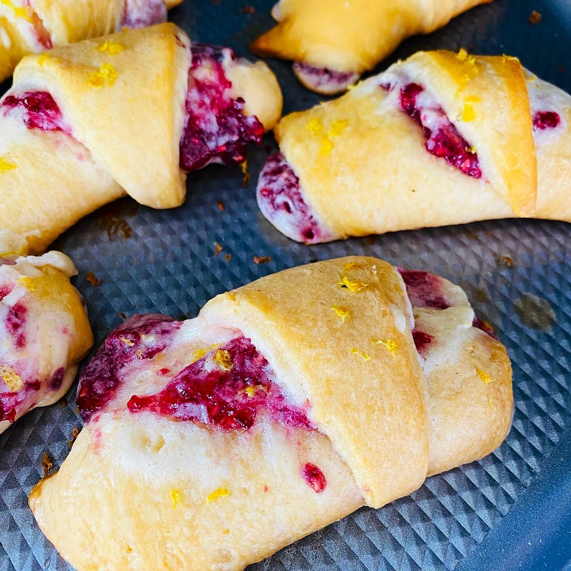 Traeger Lemon Raspberry Cheesecake Bites