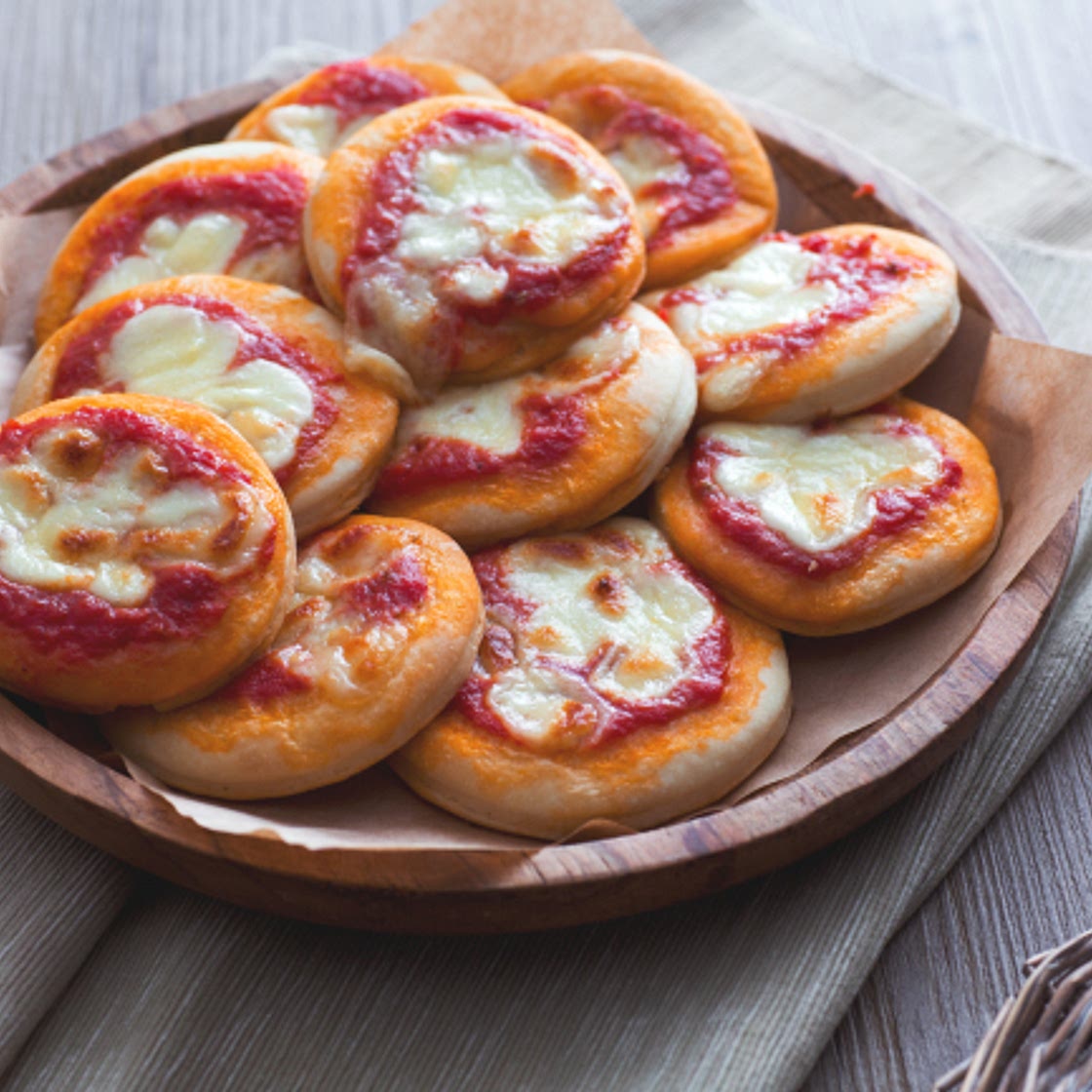 Pizzette rosse