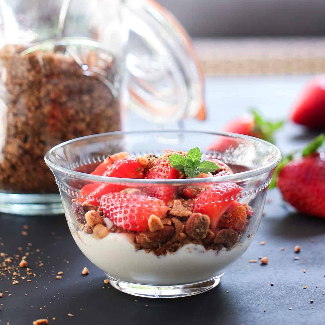 Roasted Buckwheat and Coconut Granola