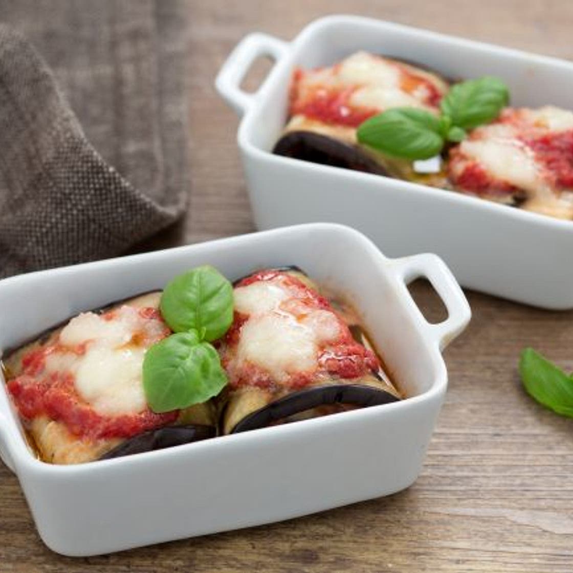 Involtini di melanzane alla mediterranea