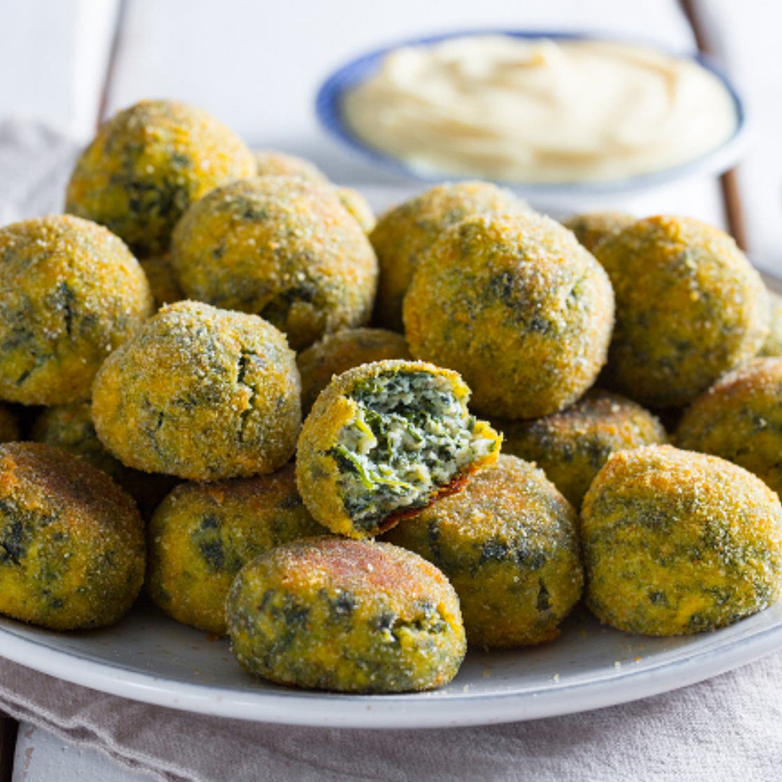 Polpette di spinaci e ricotta