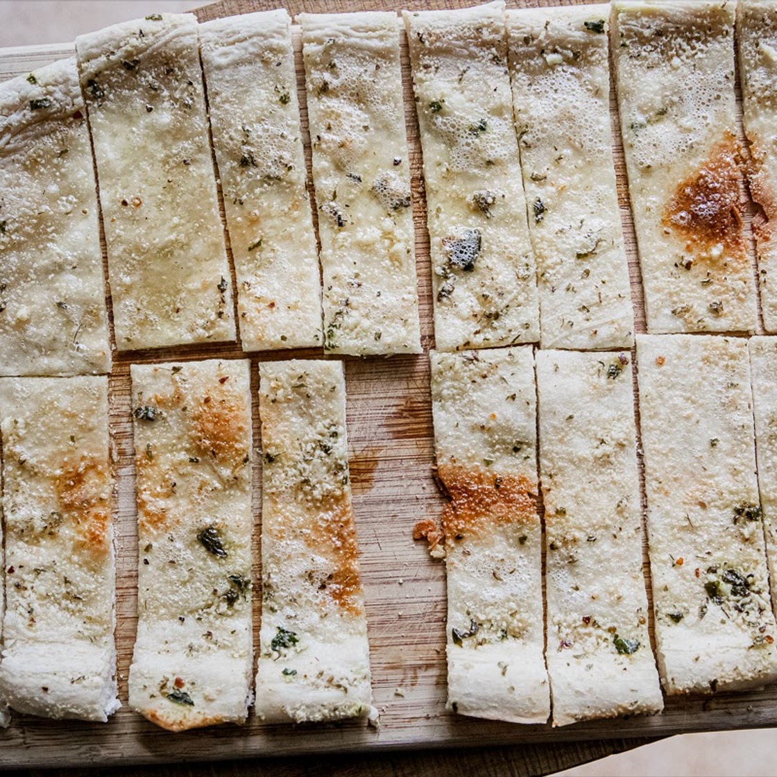 Traeger Cheesy Breadsticks