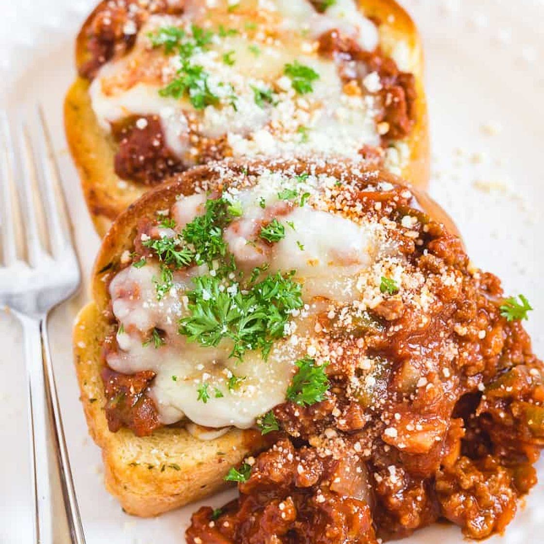 Texas Toast Sloppy Joes