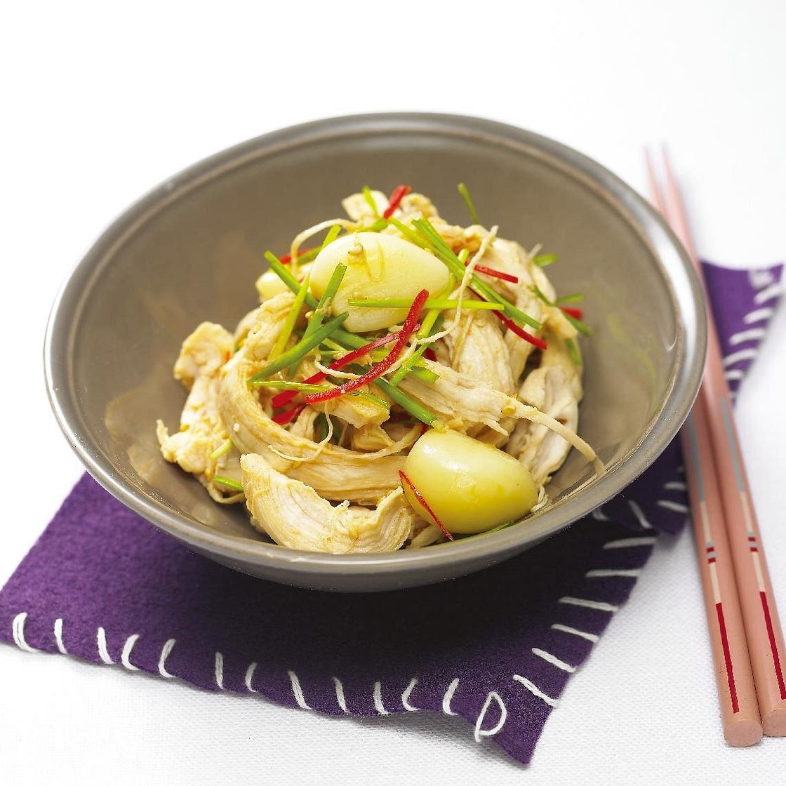 마늘찜닭살무침 만드는 법