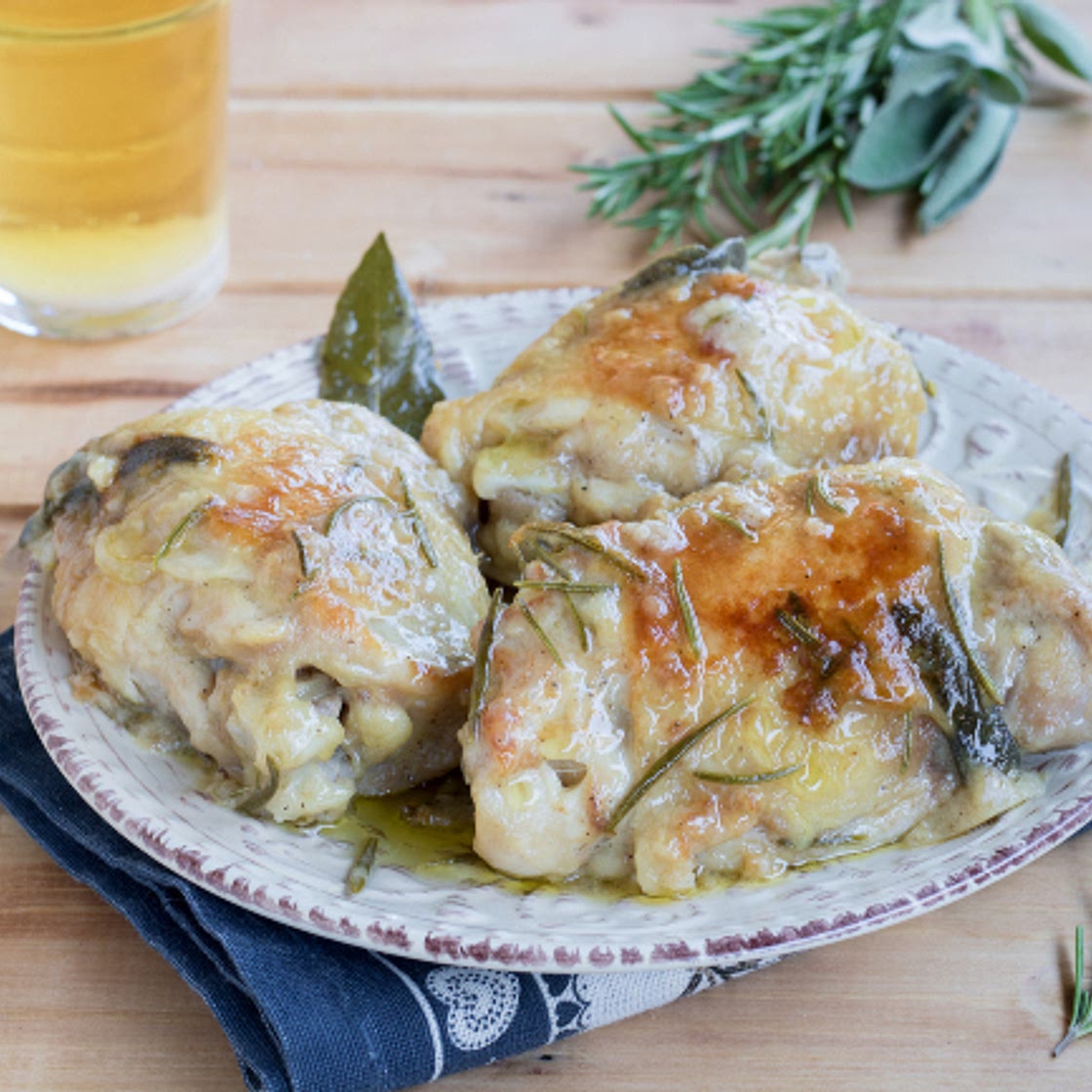 Pollo alla birra