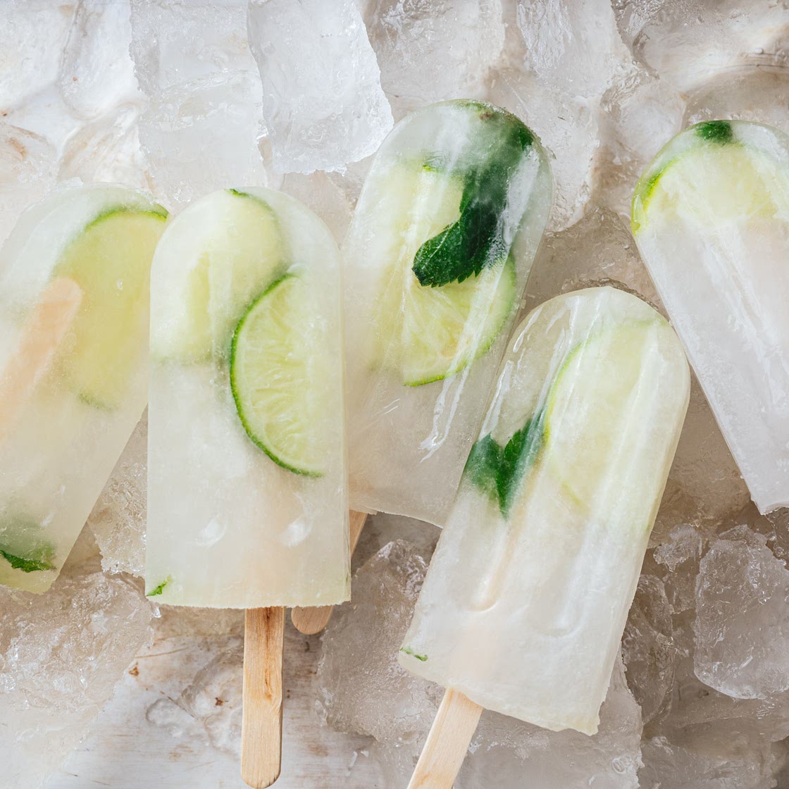 Lime Popsicles