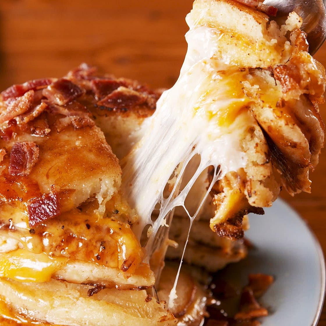 Grilled Cheese Pancakes