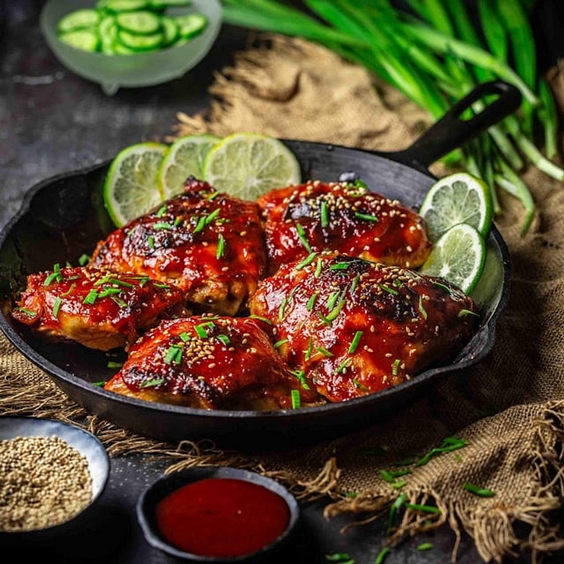 Gochujang Chicken Thighs