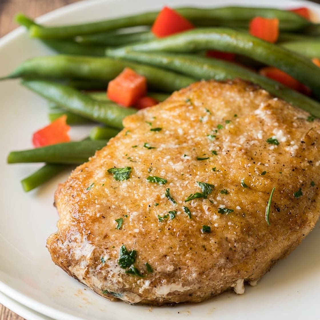 Garlic Parmesan Pork Chop Recipe