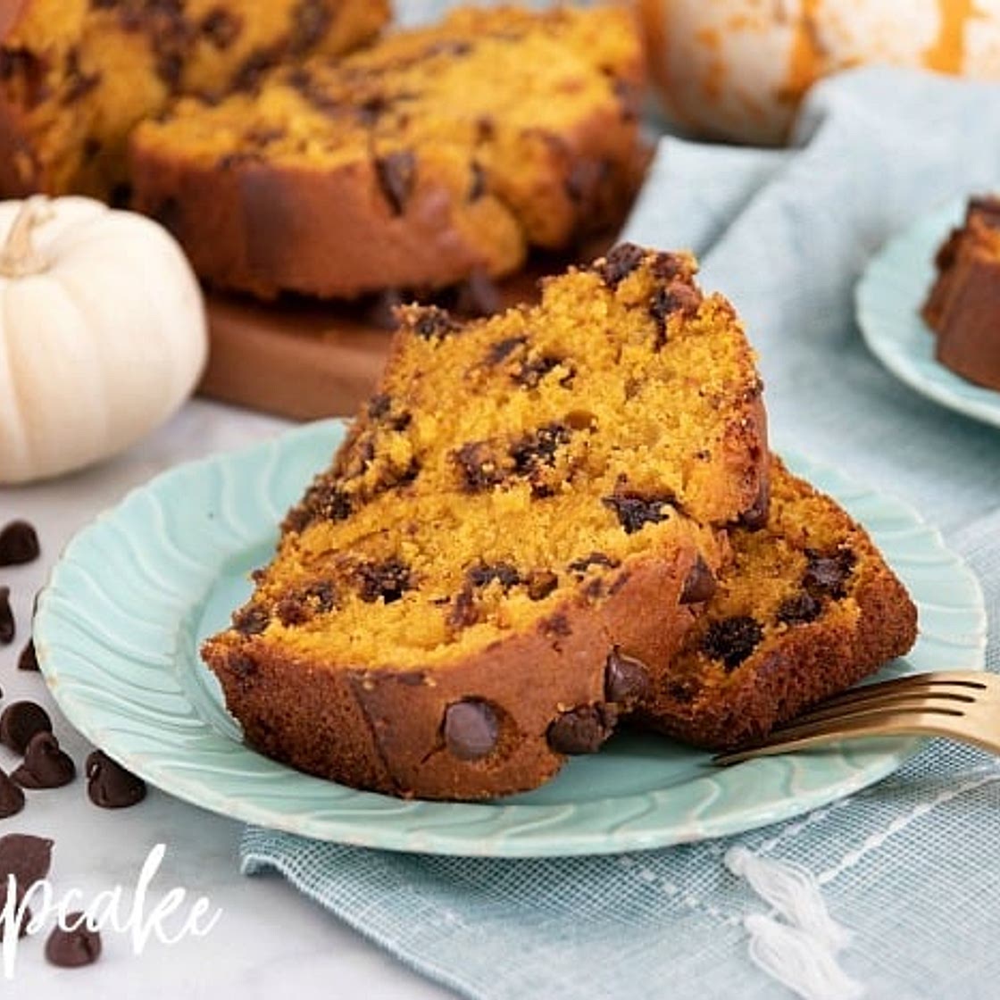 Pumpkin Chocolate Chip Bread