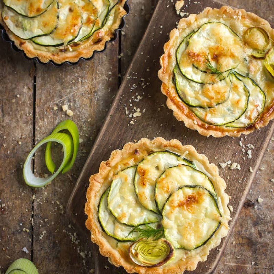 Mini Zucchini Quiche