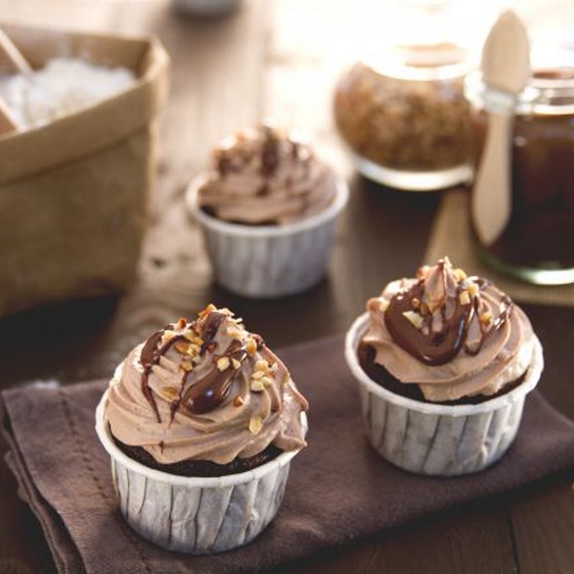 Cupcake alla Nutella