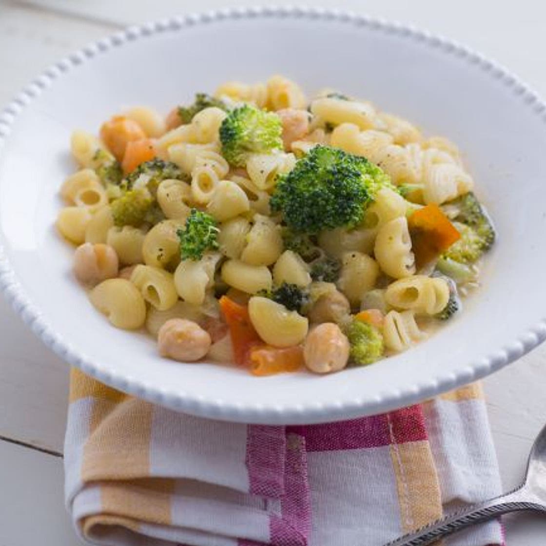 Minestra di pasta ceci e broccoli