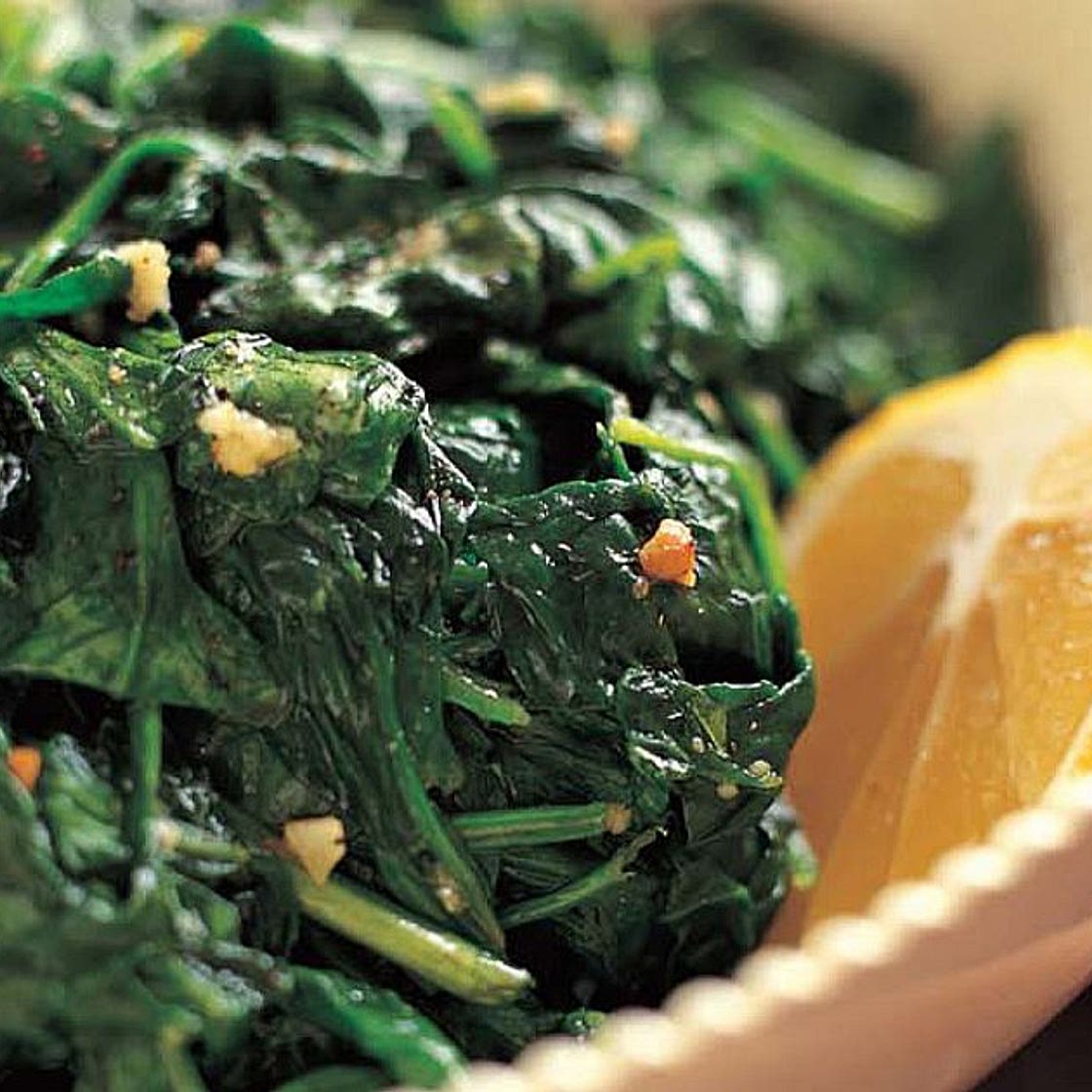 Garlic Sautéed Spinach | Recipes